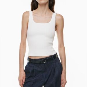 Babaton Sculpt Knit Squareneck Tank